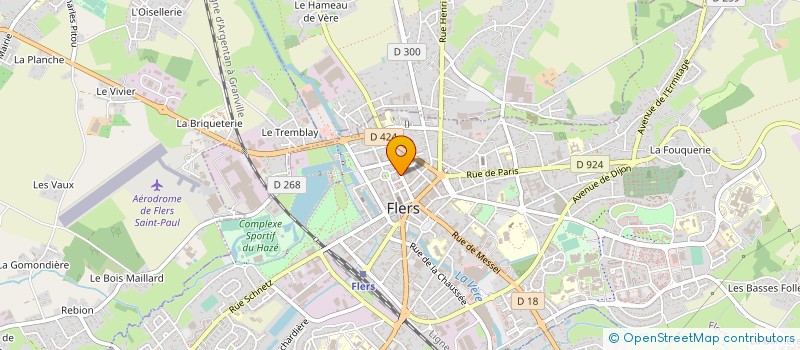 localisation de l'entreprise FLERS AGGLO à FLERS