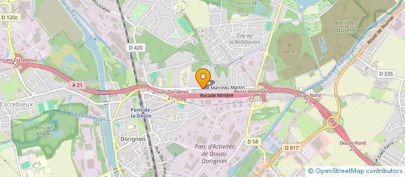 localisation de l'entreprise FLERS AMBULANCES  FLERS-EN-ESCREBIEUX