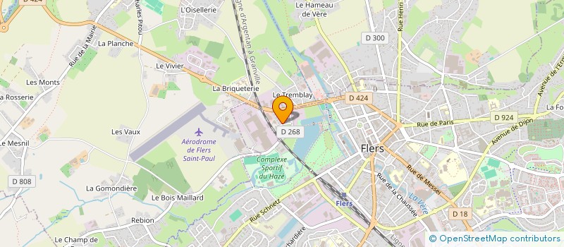 localisation de l'entreprise FLERS DISCOUNT à LA LANDE-PATRY
