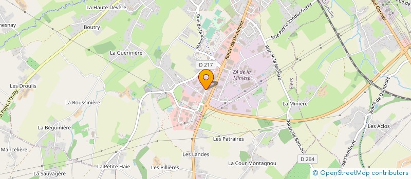 localisation de l'entreprise FLERS ERGONOMIE METALLERIE à FLERS