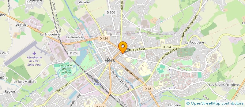 localisation de l'entreprise FLERS INSERTION PAR L'ECONOMIQUE à FLERS