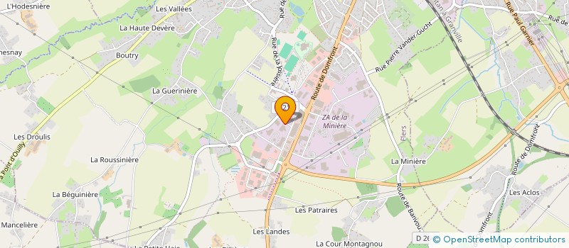 localisation de l'entreprise FLERS MECA à FLERS