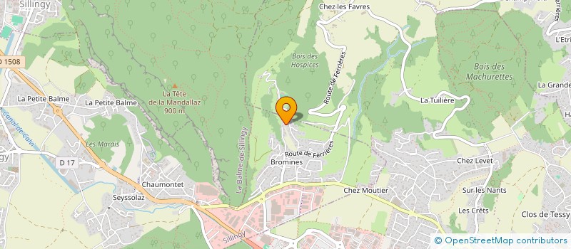 localisation de l'entreprise FLESTINEL  SILLINGY