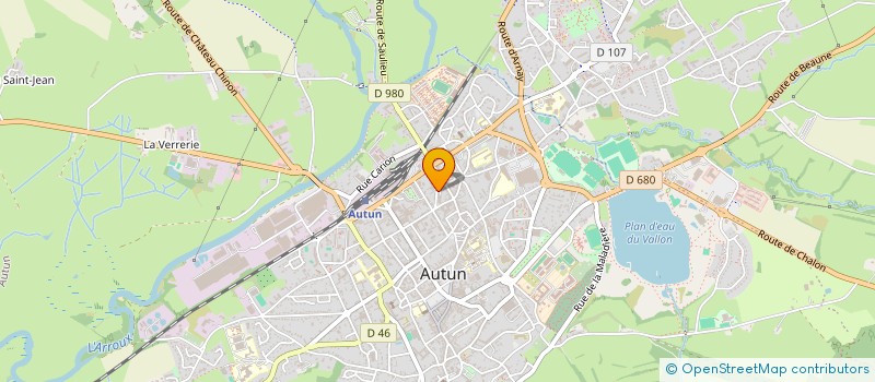 localisation de l'entreprise FLETY MACHIN à AUTUN