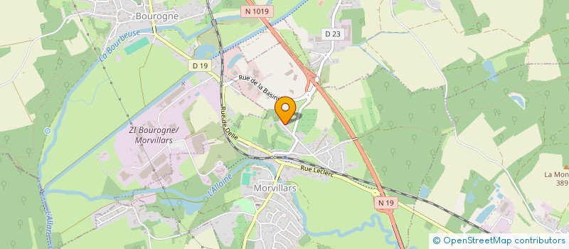 localisation de l'entreprise FLEUCHEY GILLES SARL  MORVILLARS