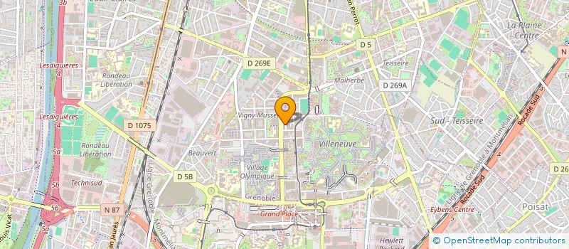 localisation de l'entreprise FLEUR A GOGO à GRENOBLE