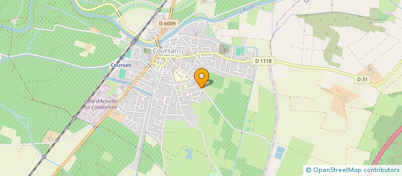 localisation de l'entreprise FLEUR BLEUE  COURSAN