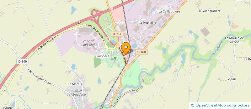 localisation de l'entreprise FLEUR D'ARMILLE  CHEMILLE-EN-ANJOU