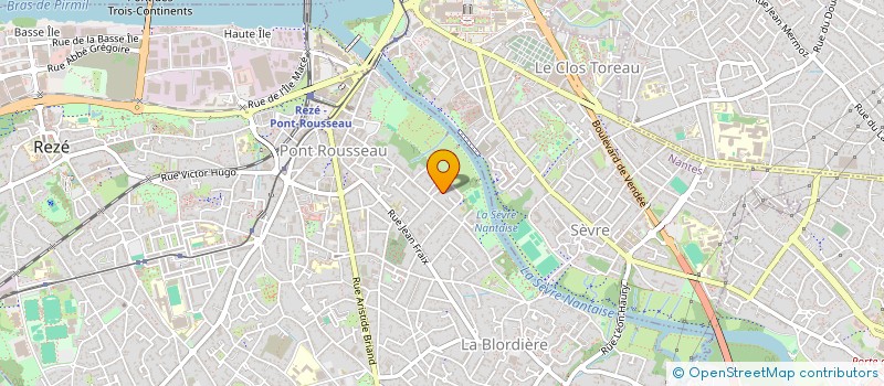 localisation de l'entreprise FLEUR D'AVENIR à REZE
