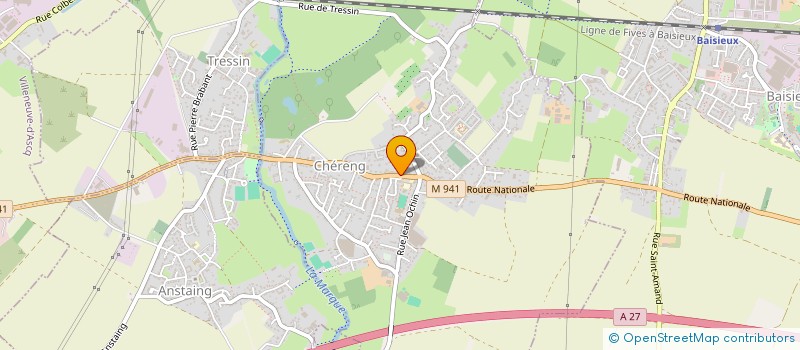 localisation de l'entreprise FLEUR D ORANGER  CHERENG