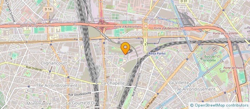 localisation de l'entreprise FLEUR D'ORANGER  PARIS