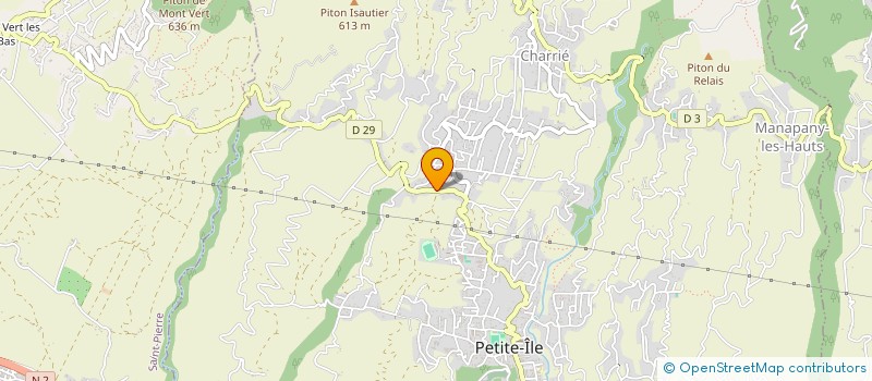 localisation de l'entreprise FLEUR D'ORANGER  PETITE-ILE