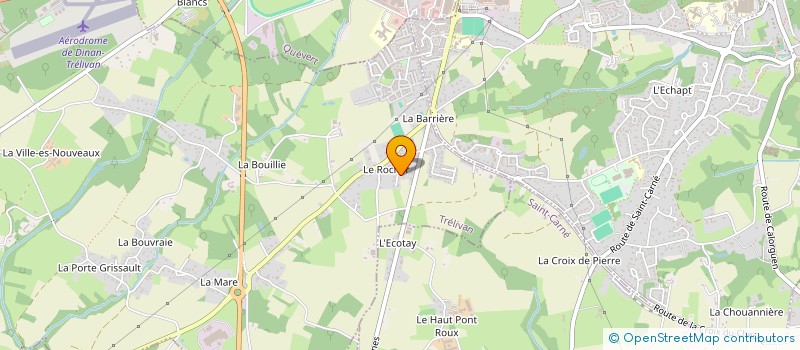 localisation de l'entreprise FLEUR DE BLE NOIR  TRELIVAN