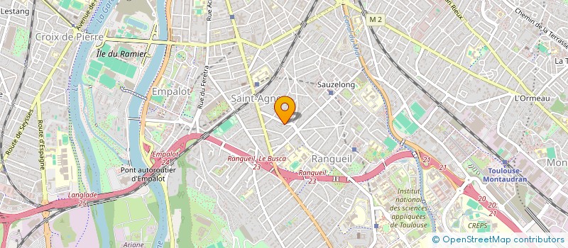 localisation de l'entreprise FLEUR DE BOIS à TOULOUSE