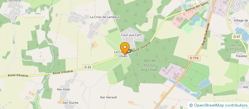 localisation de l'entreprise FLEUR DE BRIERE à SAINT-LYPHARD