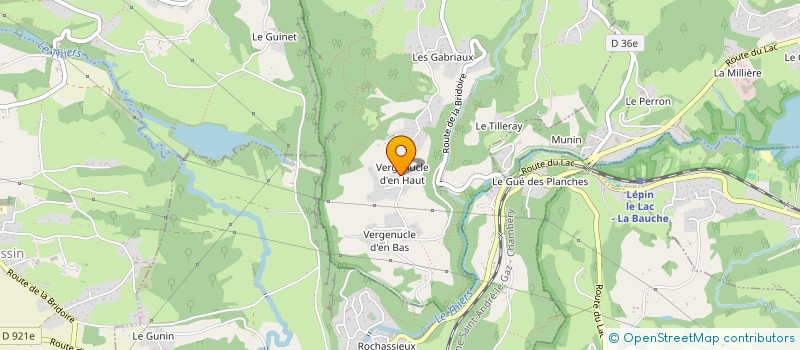 localisation de l'entreprise FLEUR DE CAFE  DULLIN