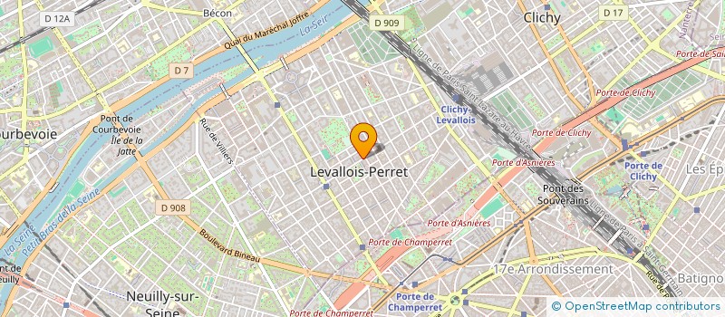 localisation de l'entreprise FLEUR DE CAFE LEVALLOIS à LEVALLOIS-PERRET