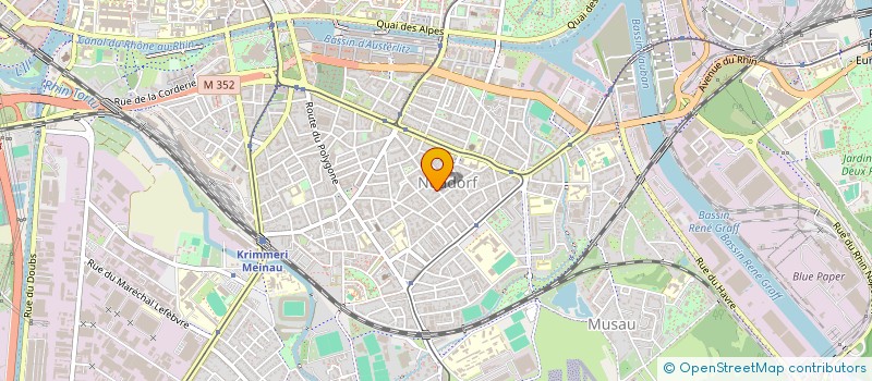 localisation de l'entreprise FLEUR DE COTON à STRASBOURG