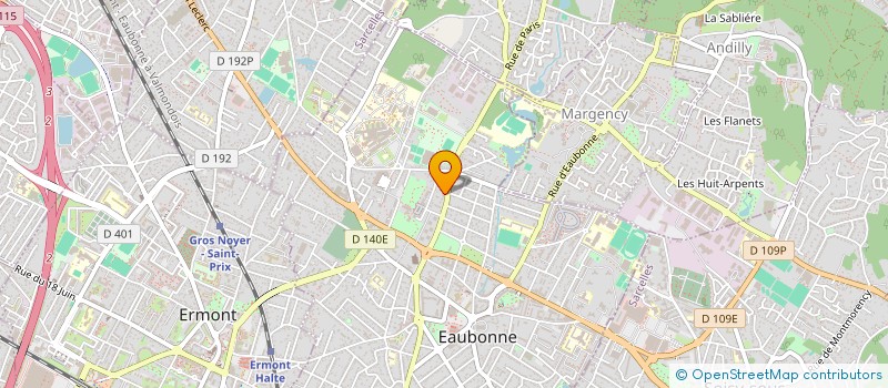 localisation de l'entreprise FLEUR DE JUIN à EAUBONNE