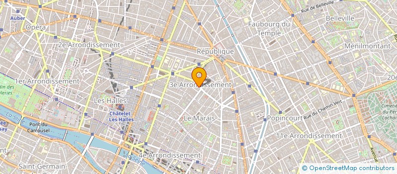 localisation de l'entreprise FLEUR DE LAIT  PARIS