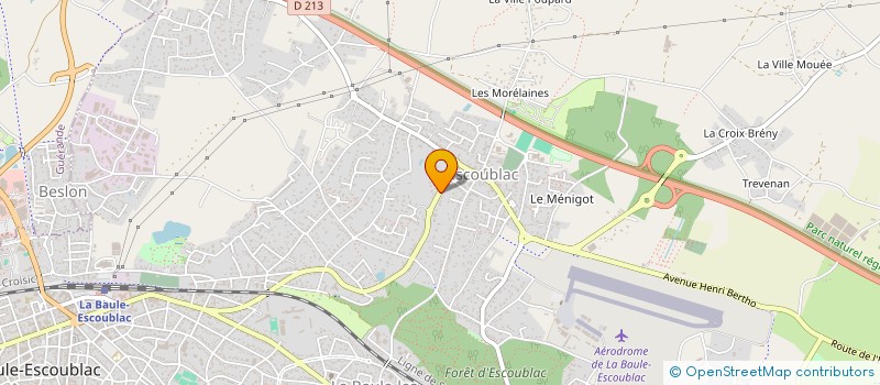 localisation de l'entreprise FLEUR DE LOTUS à LA BAULE-ESCOUBLAC