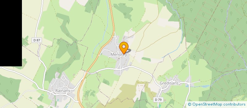 localisation de l'entreprise FLEUR DE LUCY  MENOTEY