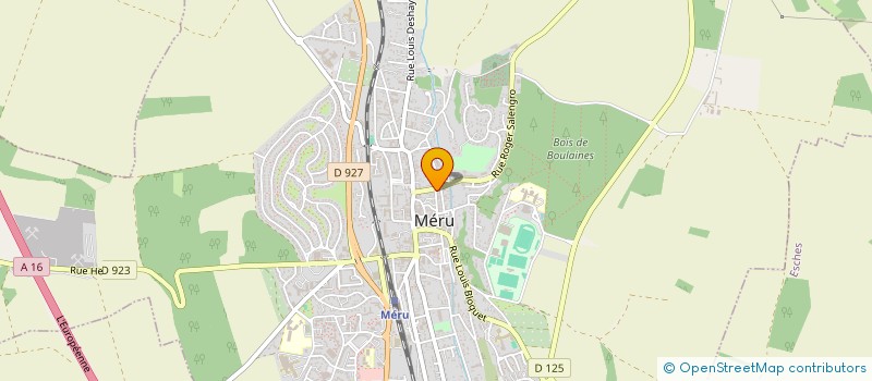 localisation de l'entreprise FLEUR DE LUNE  MERU