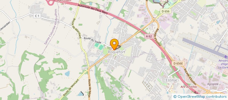 localisation de l'entreprise FLEUR DE LYS  ROQUEFORT