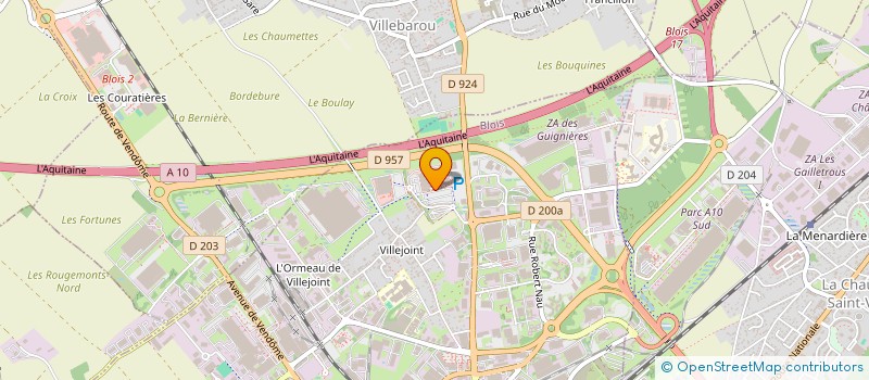 localisation de l'entreprise FLEUR DE LYS  BLOIS