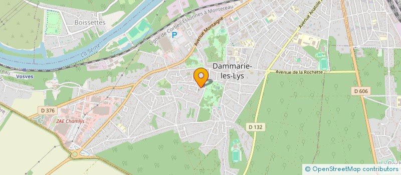 localisation de l'entreprise FLEUR DE LYS AMITIE ET PARTAGE à DAMMARIE-LES-LYS