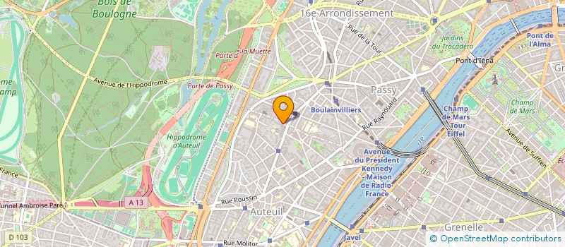 localisation de l'entreprise FLEUR DE MARRAKECH  PARIS