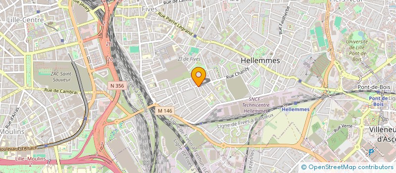 localisation de l'entreprise FLEUR DE PAINS à LILLE