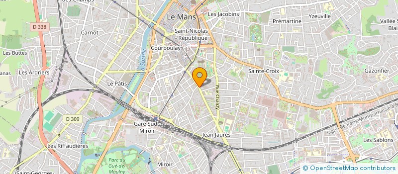 localisation de l'entreprise FLEUR DE PEAU à LE MANS