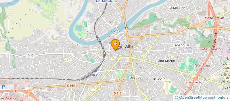 localisation de l'entreprise FLEUR DE SEL à ALBI