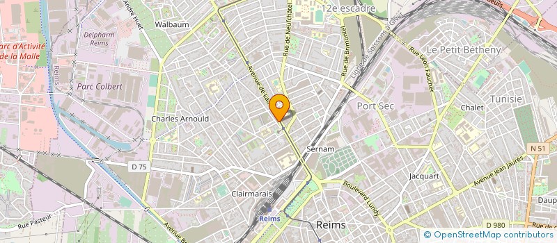 localisation de l'entreprise FLEUR DE SEL à REIMS