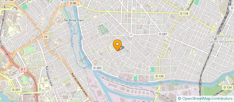 localisation de l'entreprise FLEUR DE SEL à SAINT-MAUR-DES-FOSSES