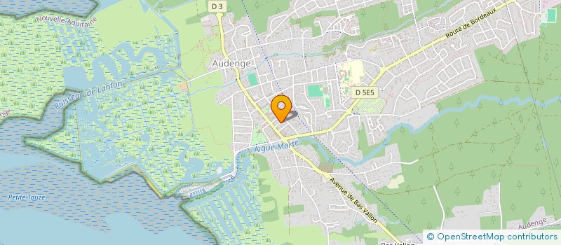 localisation de l'entreprise FLEUR DE SEL  AUDENGE