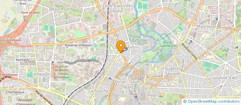 localisation de l'entreprise FLEUR DE SEL  RENNES