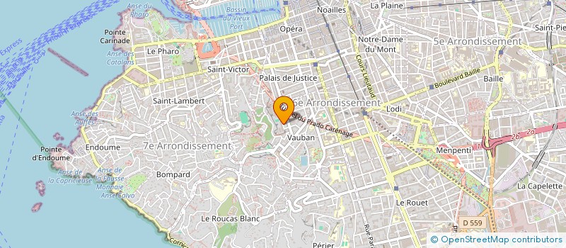 localisation de l'entreprise FLEUR DE SEL & FILS à MARSEILLE