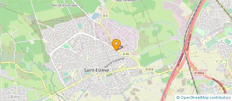 localisation de l'entreprise FLEUR DE SESAME à SAINT-ESTEVE