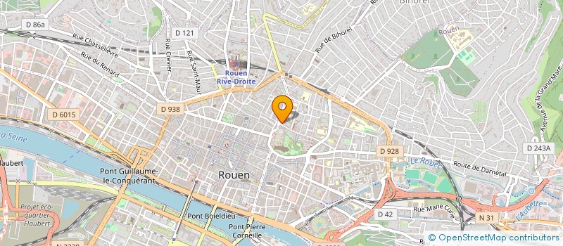 localisation de l'entreprise FLEUR DE SHERIFF à ROUEN