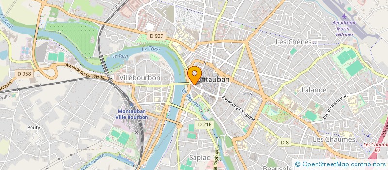 localisation de l'entreprise FLEUR DE VIE  MONTAUBAN