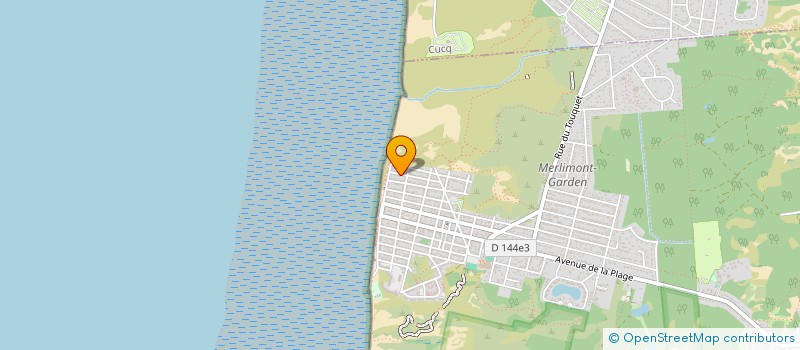 localisation de l'entreprise FLEUR DES ILES  MERLIMONT