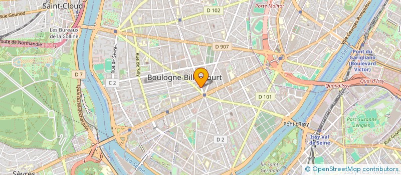 localisation de l'entreprise FLEUR SCO à BOULOGNE-BILLANCOURT