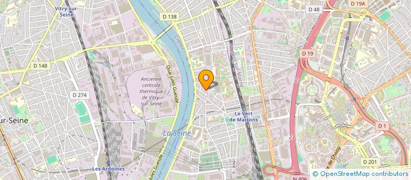 localisation de l'entreprise FLEURALYS  ALFORTVILLE