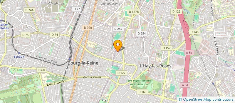 localisation de l'entreprise FLEURAVENIR à L'HAY-LES-ROSES