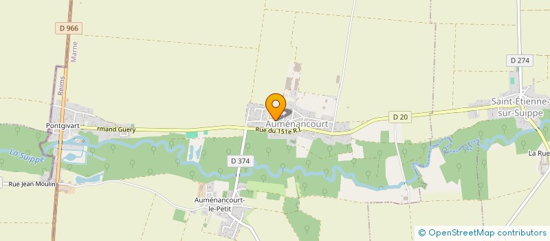 localisation de l'entreprise FLEURAVRIL  AUMENANCOURT