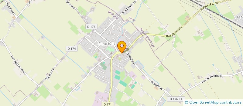 localisation de l'entreprise FLEURBAIX DISTRIBUTION  FLEURBAIX