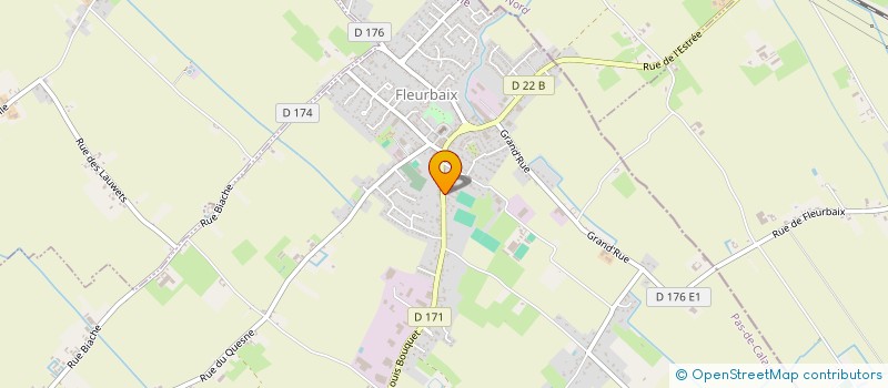 localisation de l'entreprise FLEURBAIX J'Y COURS ET J'Y MARCHE  FLEURBAIX