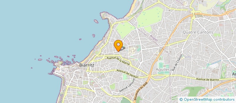 localisation de l'entreprise FLEURDECO à BIARRITZ